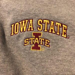 Iowa state quarter zip pullover